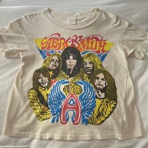 Madeworn Aerosmith band tee size Small